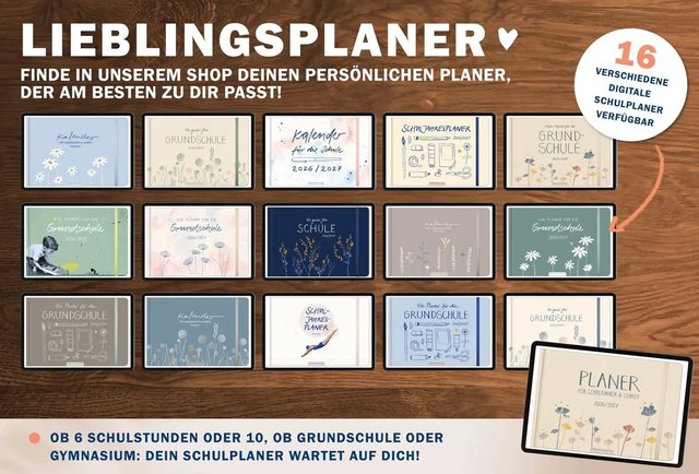 Digitale Lehrerkalender für iPad und GoodNotes